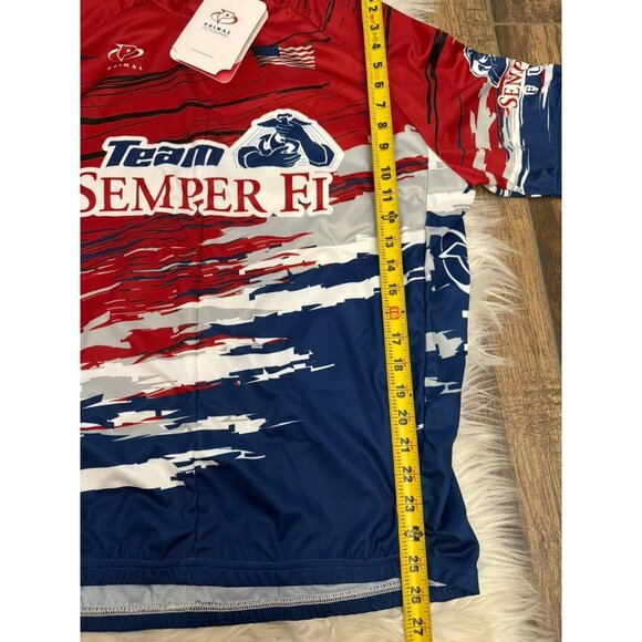Primal Raglan Jersey Men’s 2XL Team Semper Fi USA Paralympic FOLEY CAT New W Tag - Picture 3 of 9